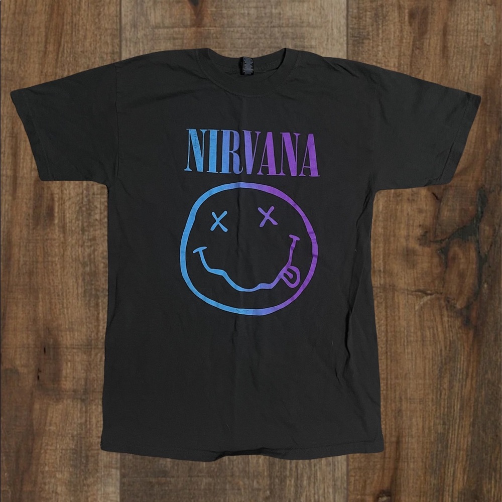 Nirvana Smiley Face T-Shirt